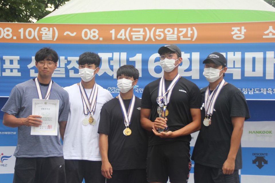 CWNU Student, Lee Jun-young, Wins Three Gold Medals at the National Canoe Competition